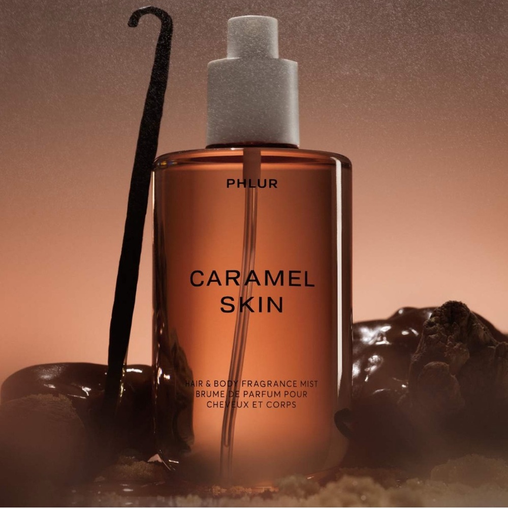 New In The Bottle Mini Caramel Skin Hair & Body Fragrance Mist